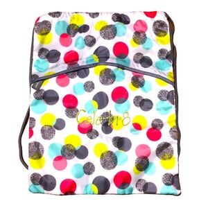Celepro Polka Dot Drawstring Bag